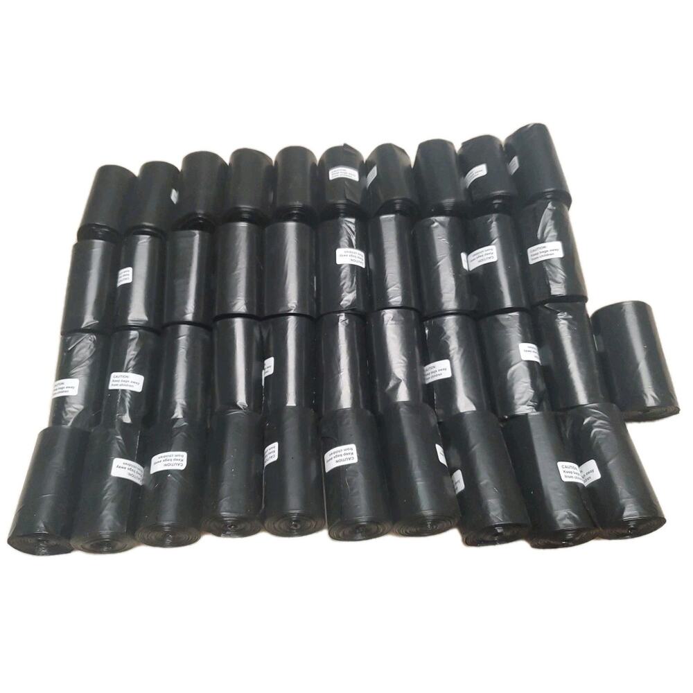 820 DOG POOP WASTE PICK UP BAGS ECON0MICAL UN-SCENTED WITH PLASTIC CORE